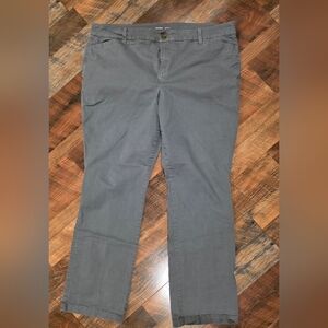 Old Navy Gray Boot-Cut Pants